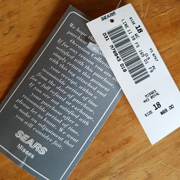 Molly Mallory Cocktail Dress Sz 18 NWT - Picture 5 of 6